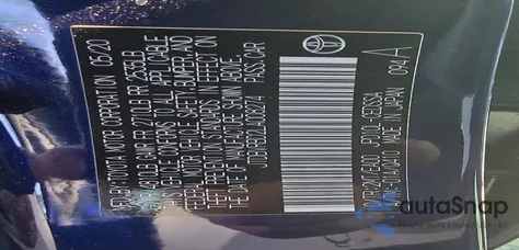 2020 Toyota Mirai Base из США, поврежденный, VIN JTDBVRBD2LA008274